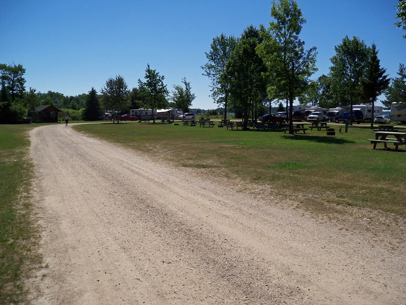 loons point campgrounds, cedarville michigan